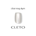 Cleto Clear Mag Cat Eye Gel 4μm clear, highly-sheer Japanese magnetic gel