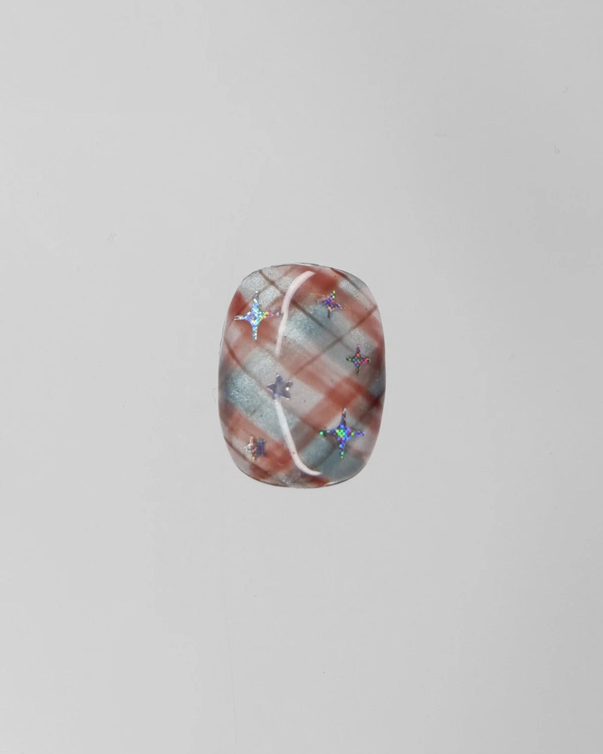 Design Bundle - Blue and Brown Cateye Plaid