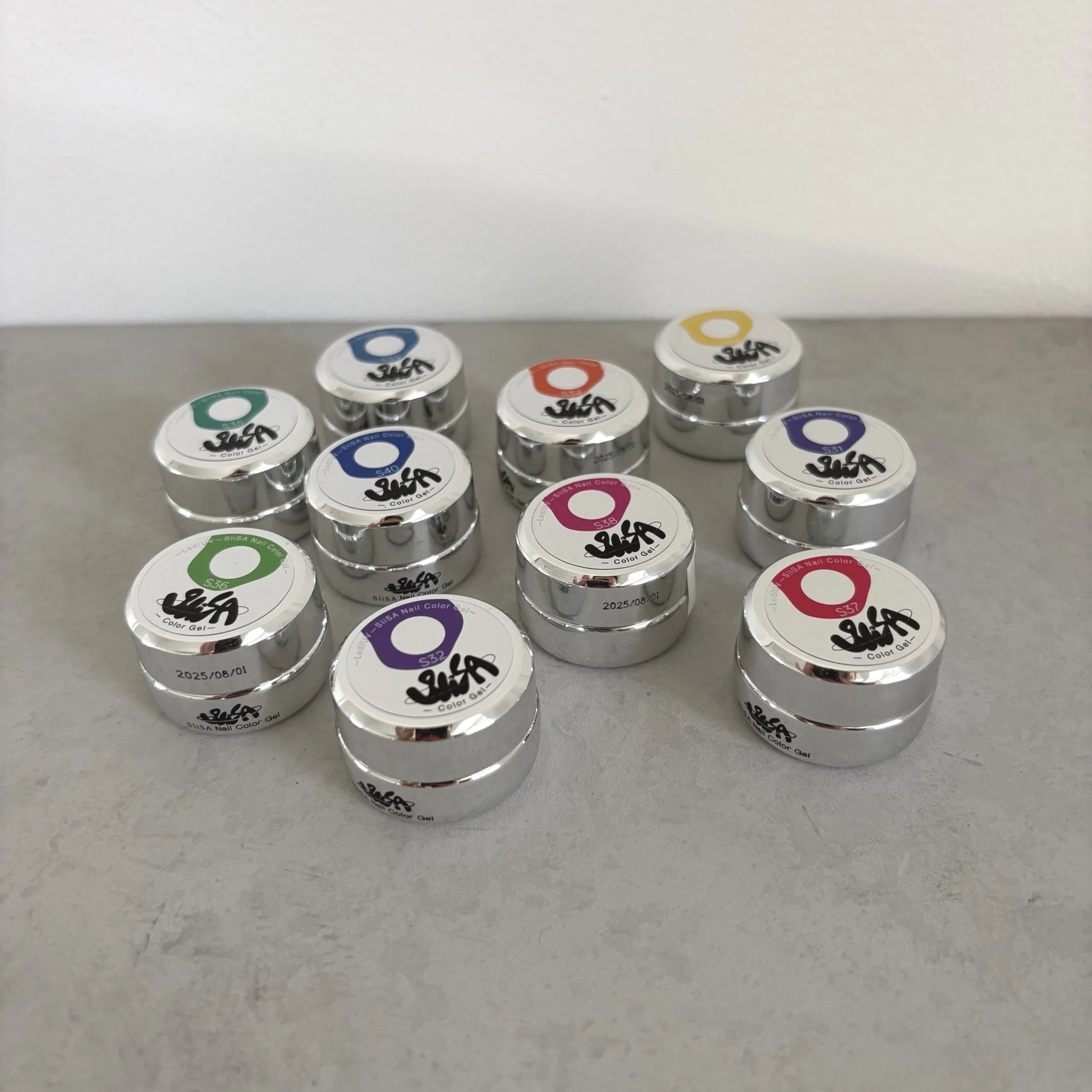 SIiSA 10 Color Gel System - S31-S40
