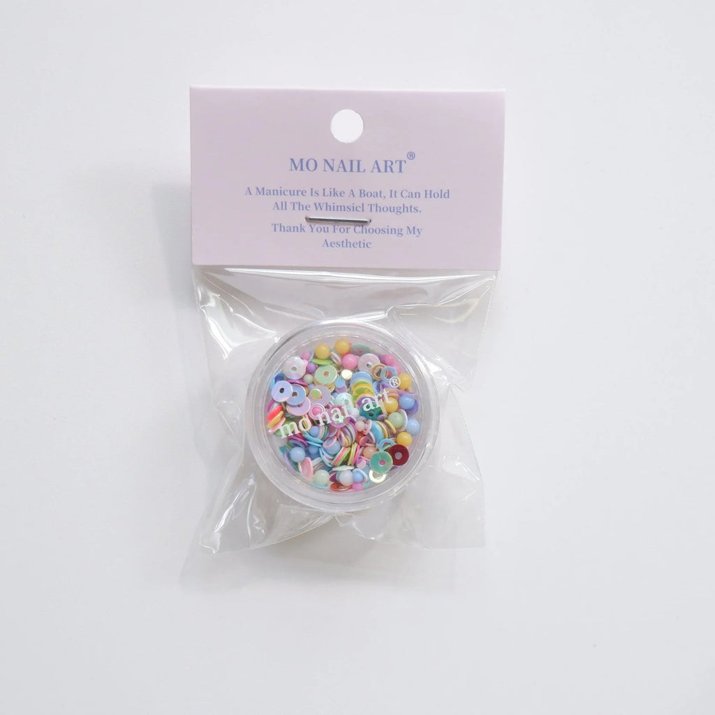 Mo Nail Art - "Colorful" Beads for Nail Art
