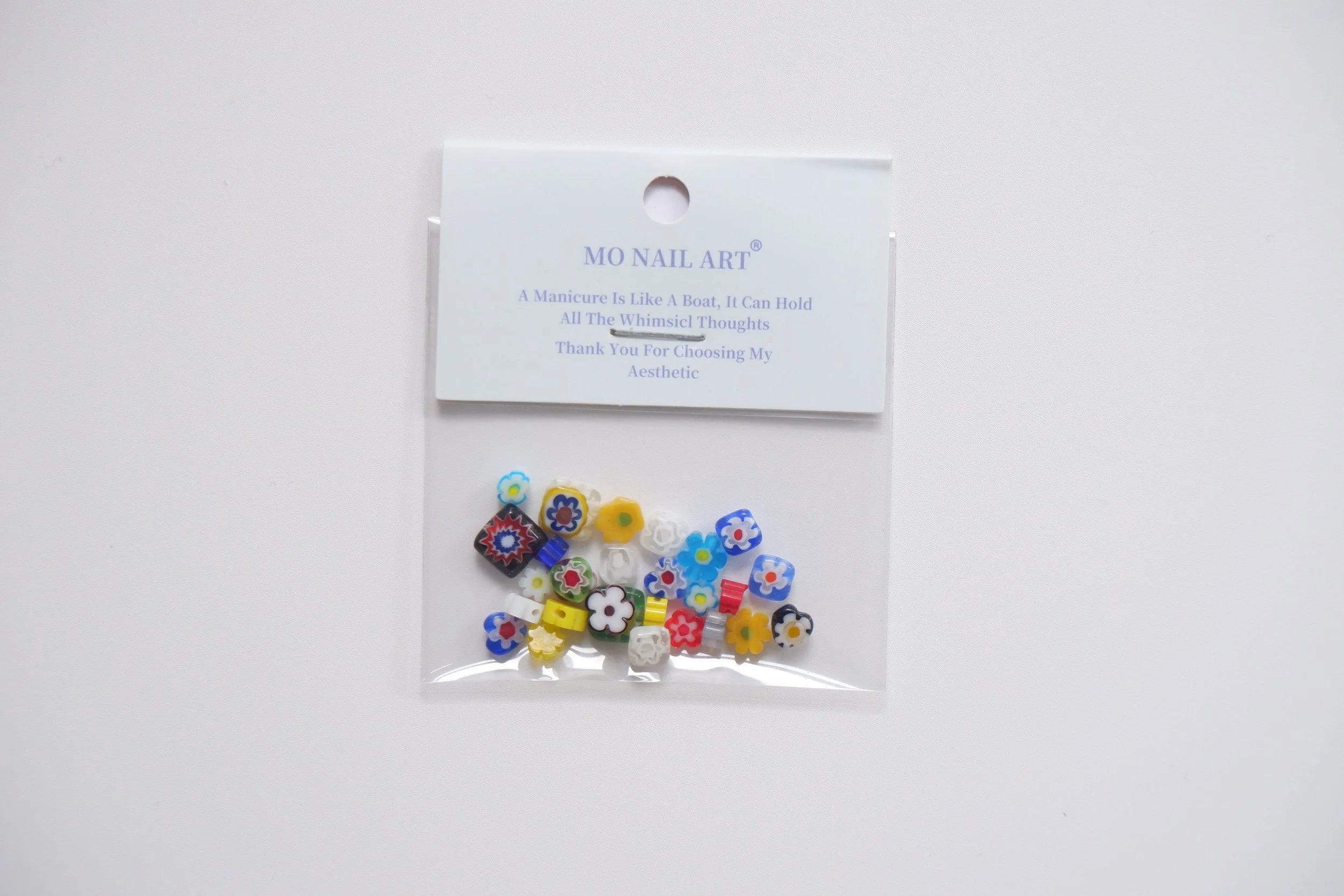 Mo Nail Art - Flower Stones