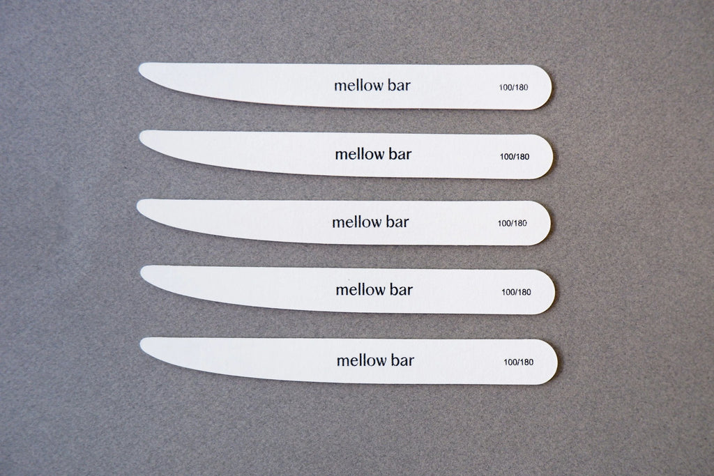 The Mellow Bar Nail File 100/180 Grit