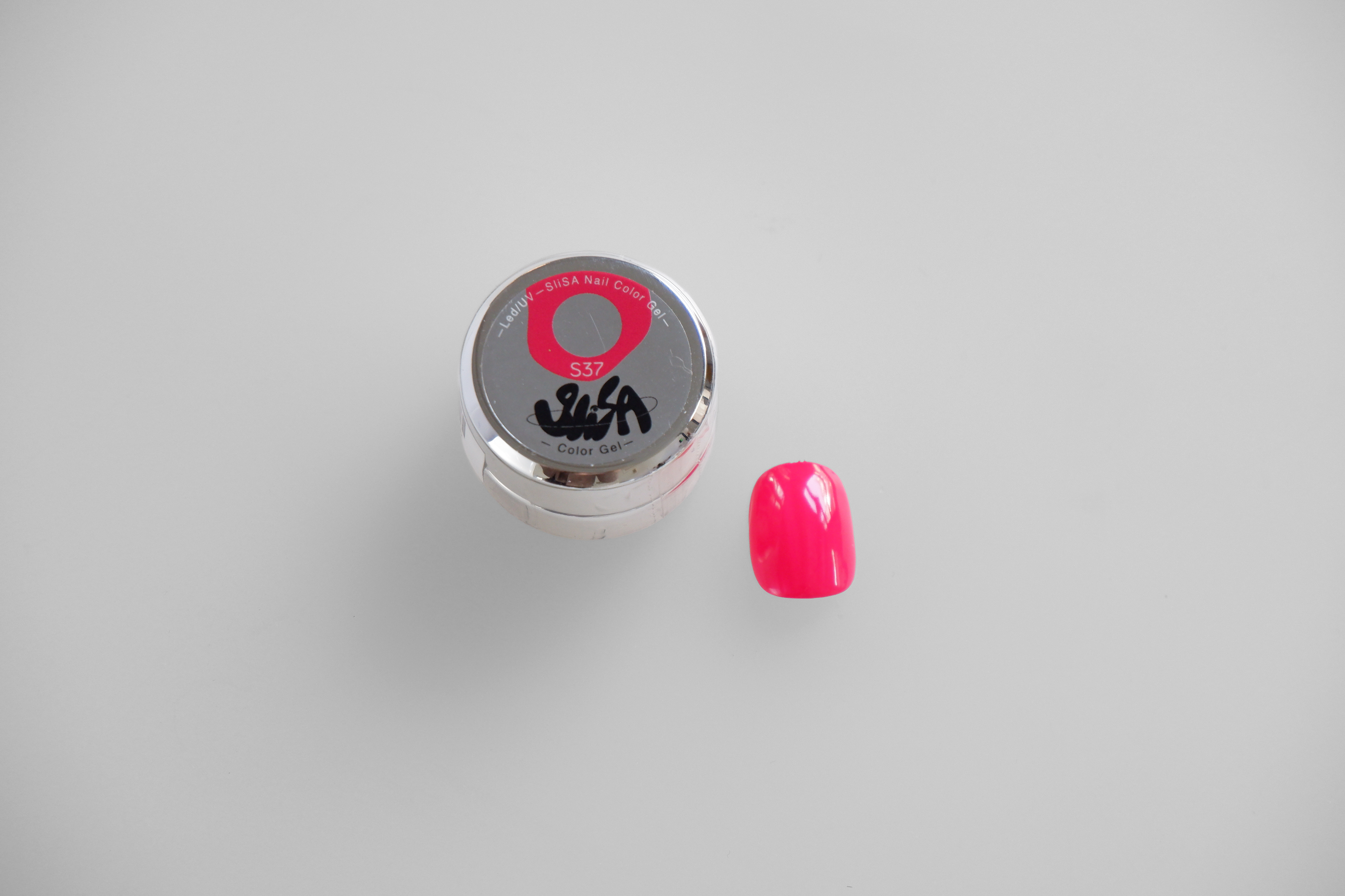 SIiSA Color Gel - S37 Neon Red Pink