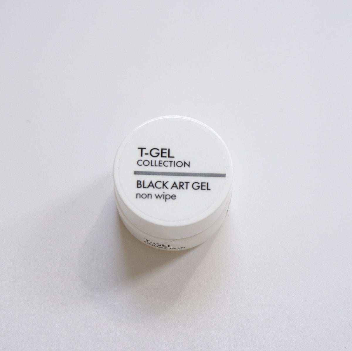 T-GEL Black Art Gel non-wipe black Japanese nail art gel