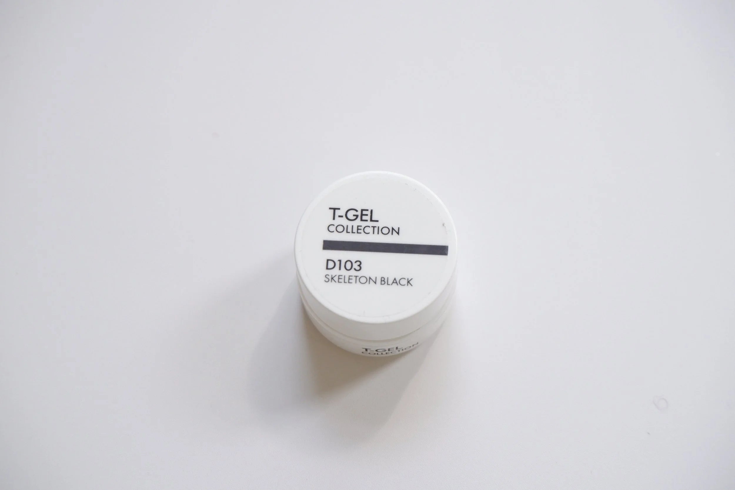 T-GEL Sheer Color Gel - Skeleton Black
