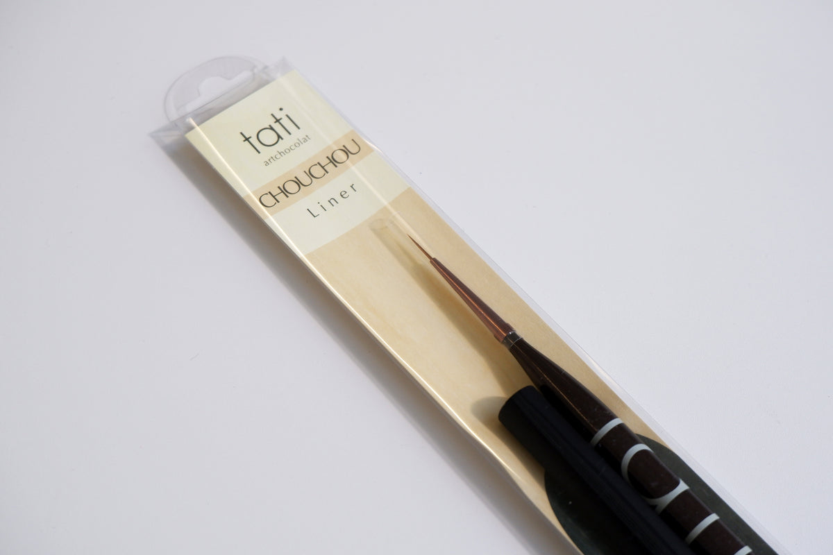 TATI ArtChocolat Chouchou Japanese gel nail brush, liner brush in original packaging