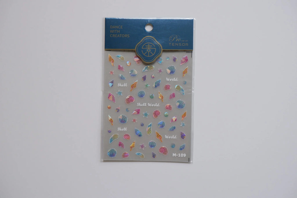 Tomoni Seashell Nail Stickers
