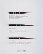 TATI Art Chocolat Nail Brush Set