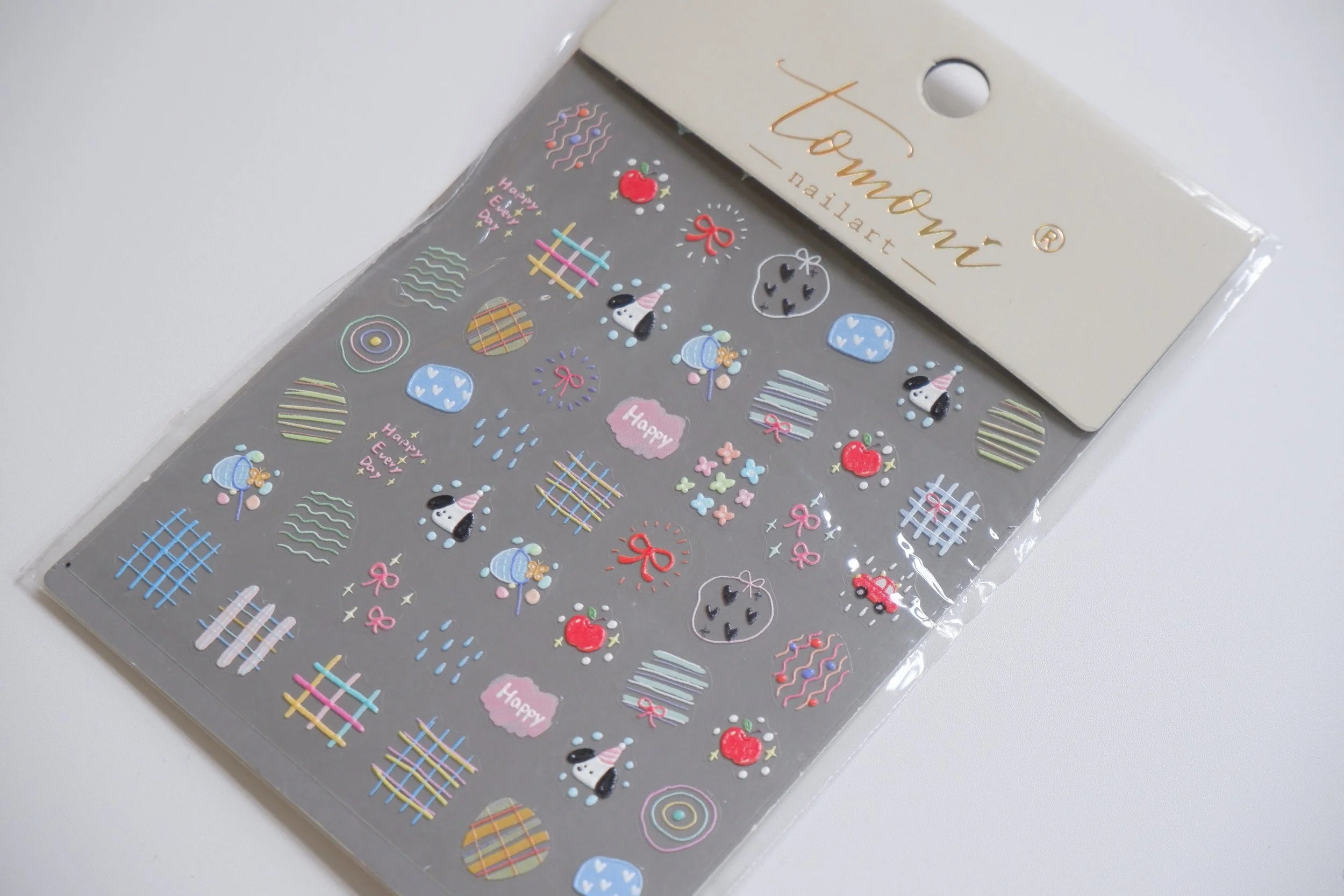 Tomoni Doodle Nail Art Stickers